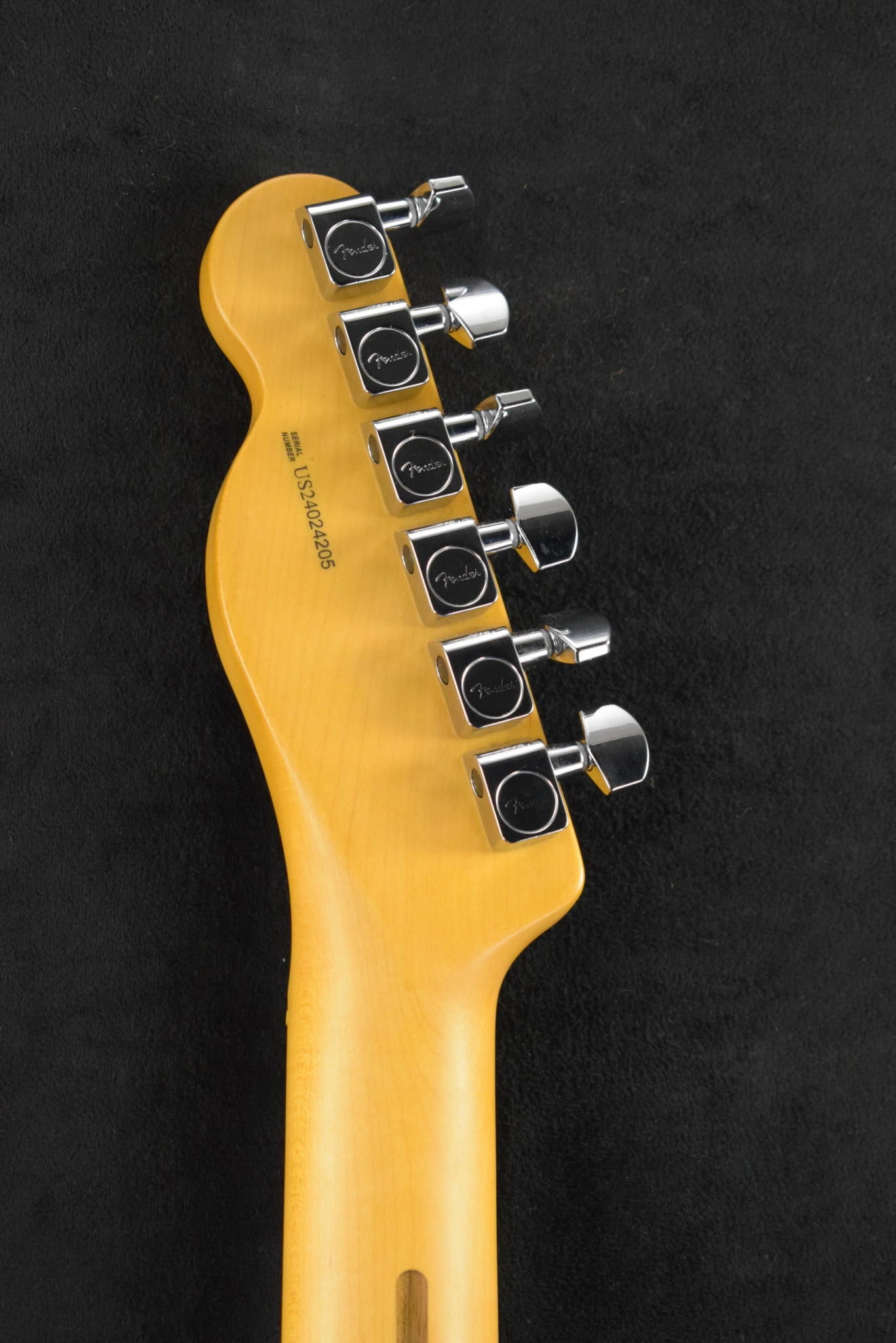 Fender American Professional II Telecaster Thinline Transparent Transparent Surf Green Maple Fingerboard