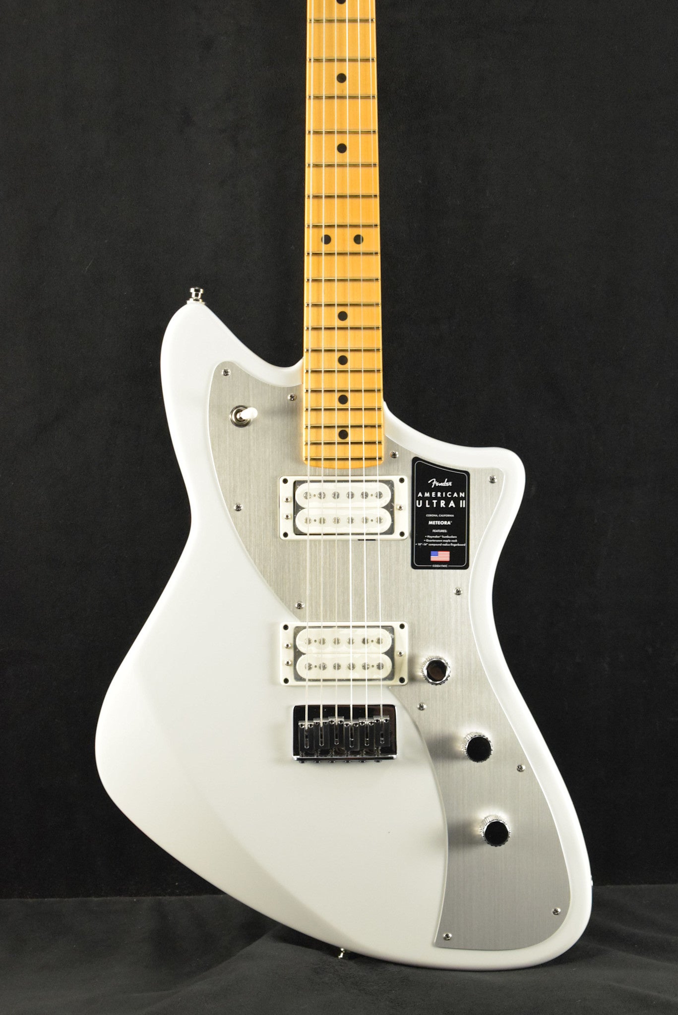 ギター Fender AmericanUltraII Meteora Avalanche Fender American Ultra II Meteora Avalanche Maple Fingerboard