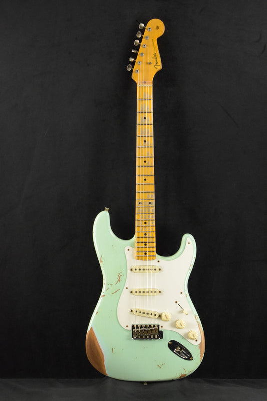 Fender 1957 Stratocaster Heavy Relic Aged Surf Green 1-Piece Rift Sawn Maple Neck Fingerboard