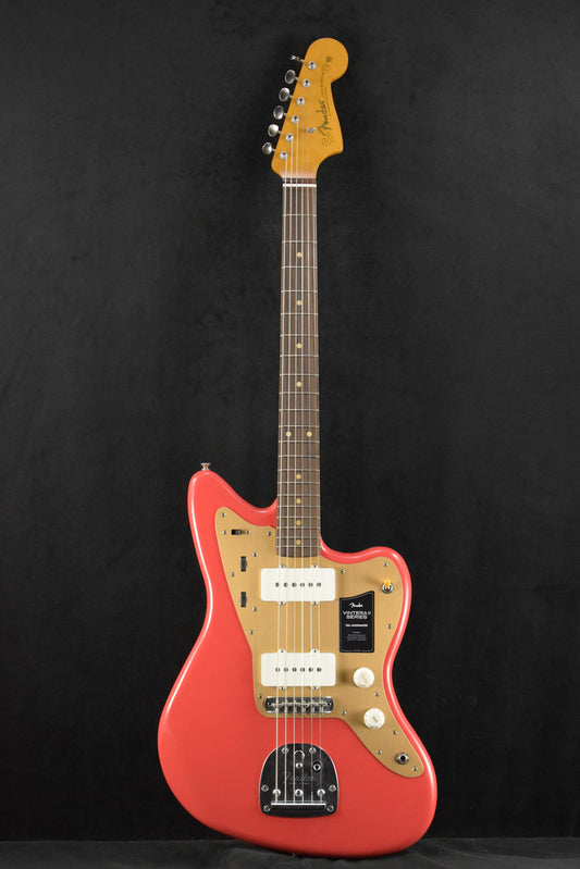 Fender Limited Edition Vintera II Road Worn '50s Jazzmaster Fiesta Red Rosewood Fingerboard