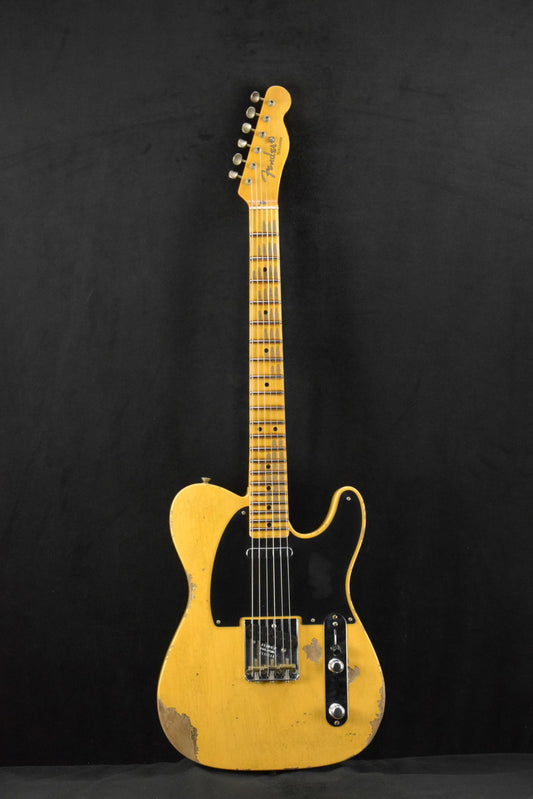 Fender Time Machine '52 Telecaster Heavy Relic Aged Nocaster Blonde