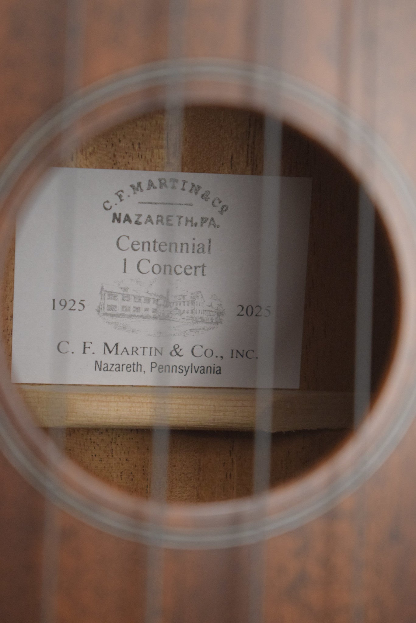 Martin Centennial 1 Concert Ukulele Dark Mahogany