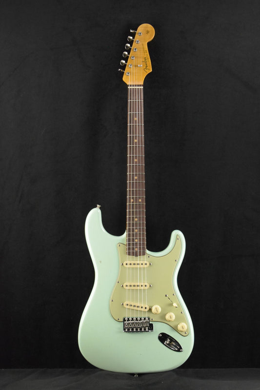 Fender '64 Stratocaster Journeyman Relic with Closet Classic Hardware - Faded Aged Surf Green