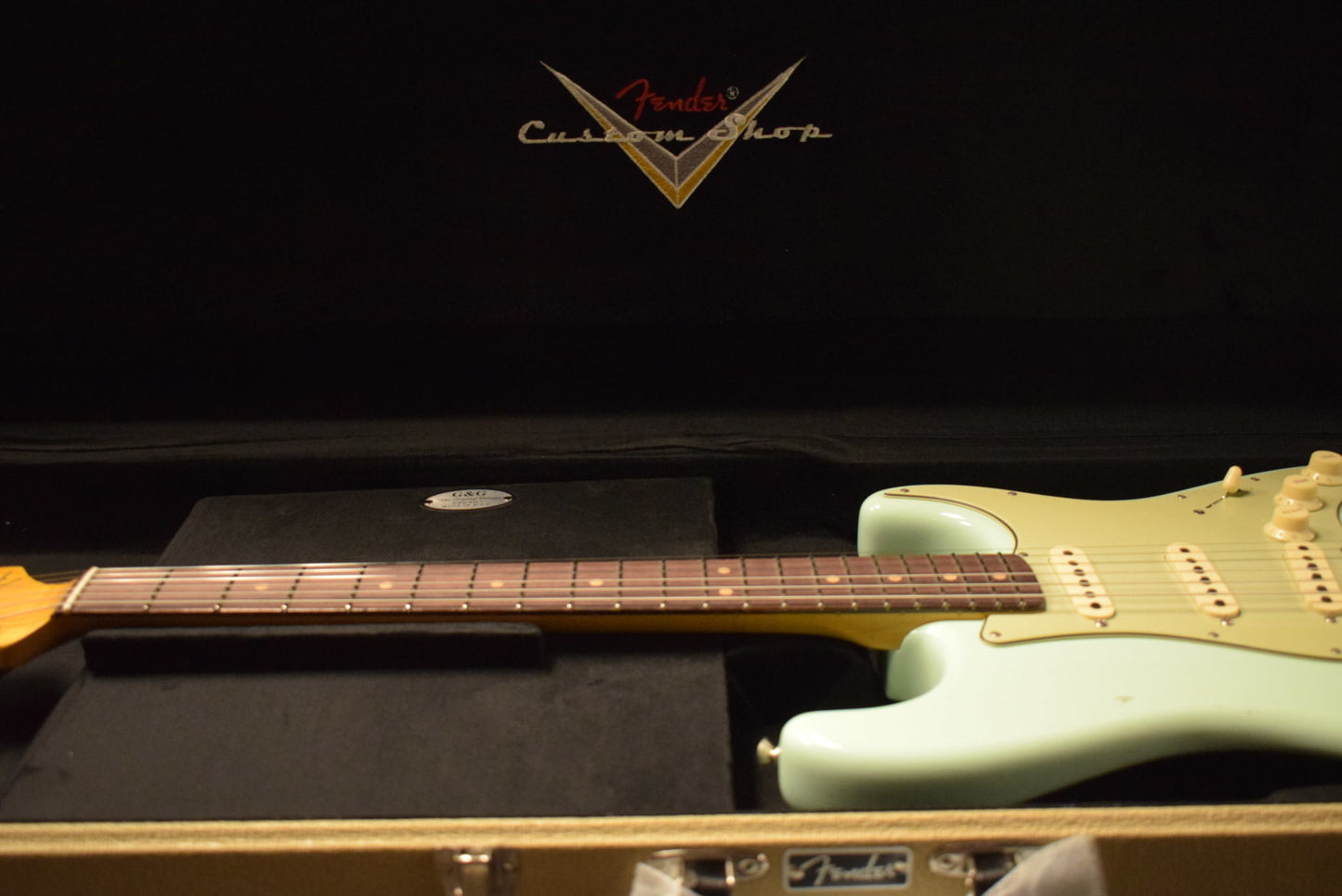 Fender '64 Stratocaster Journeyman Relic with Closet Classic Hardware - Faded Aged Surf Green