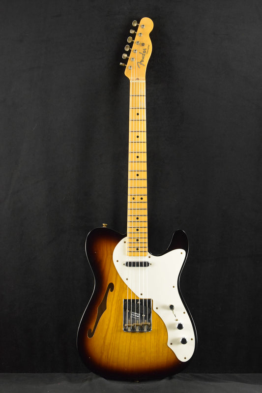 Fender Custom Shop 50's Tele Thinline Journeyman Relic 2 Tone Sunburst (NAMM 2025 Ltd Ed)