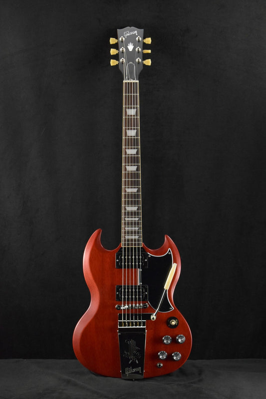 Gibson SG Standard '61 Faded Maestro Vibrola Vintage Cherry