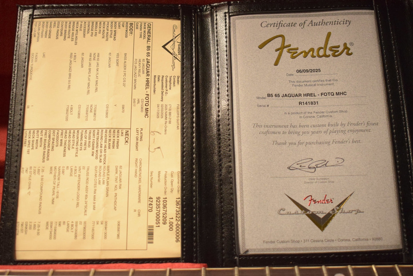 Fender Custom Shop 1965 Jaguar Heavy Relic Faded Ocean Turquoise Rosewood Fingerboard