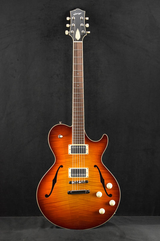 Collings SoCo Deluxe Semi-Hollow Dark Cherry Sunburst