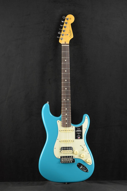 Fender American Professional II Stratocaster HSS Miami Blue Rosewood Fingerboard