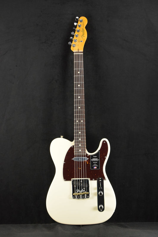 Fender American Professional II Telecaster Olympic White Rosewood Fingerboard