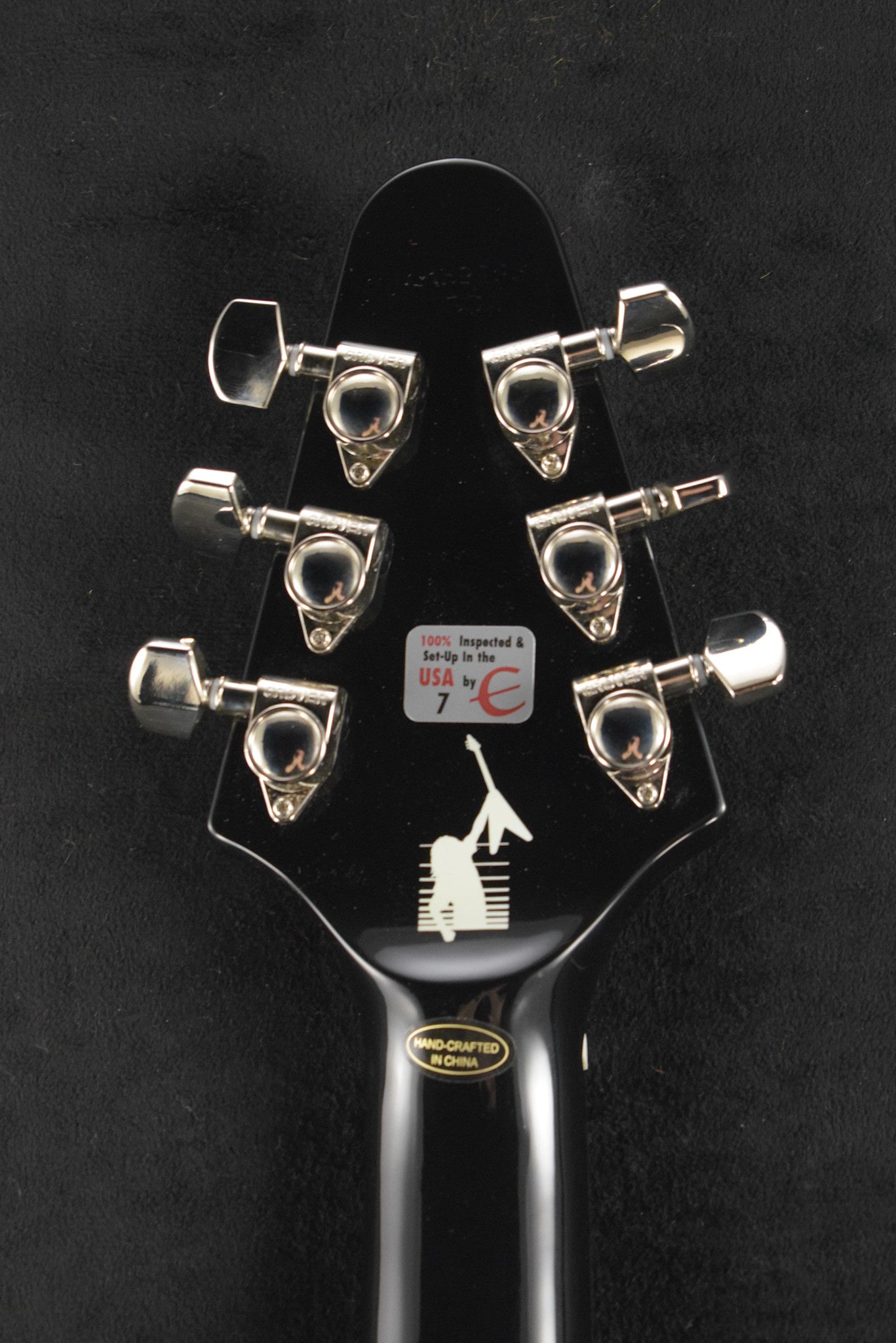 Epiphone Kirk Hammett 1979 Flying V Ebony