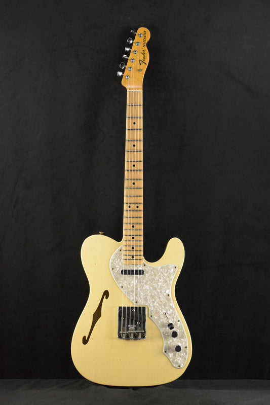 Fender Custom Shop '68 Tele Thinline Journeyman Relic - Aged Vintage Blonde