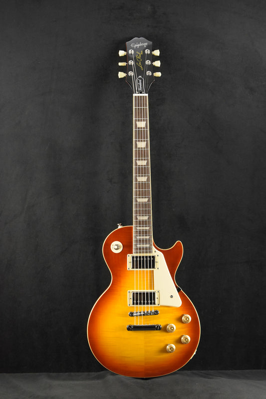 Epiphone Les Paul Standard 50s Figured Top Washed Cherry Sunburst w/Gig Bag