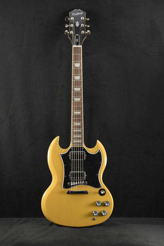 Epiphone Inspired by Gibson SG Standard TV Yellow w/Gig Bag