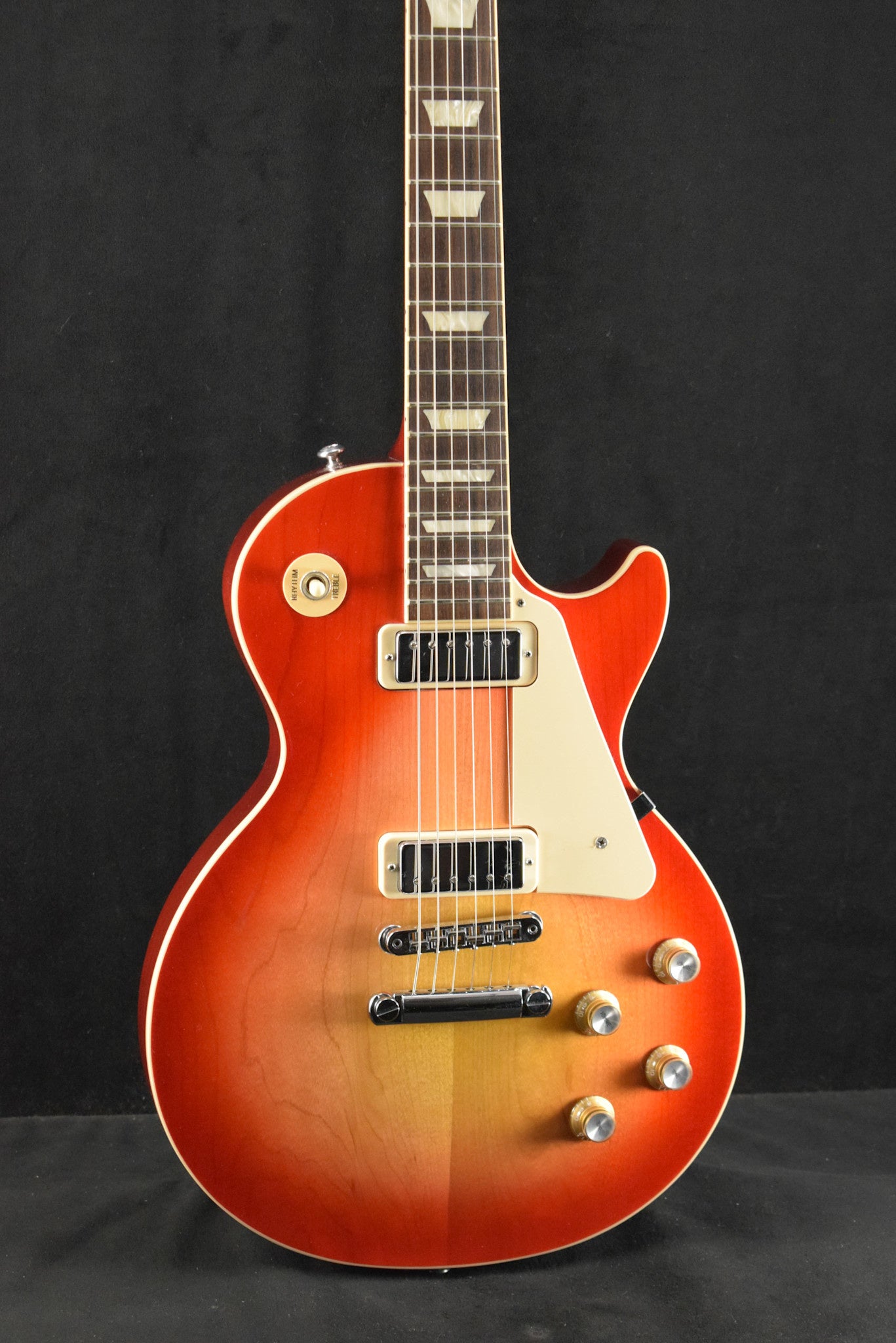 ギター Les Paul Deluxe 70s Cherry Sunburst 2022 Gibson Les Paul 70s Deluxe 70s Cherry Sunburst – Fuller's Guitar