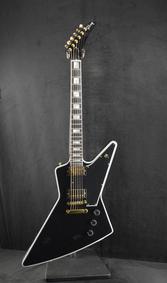 Gibson Custom Shop Explorer Custom Ebony Fingerboard Ebony Gloss