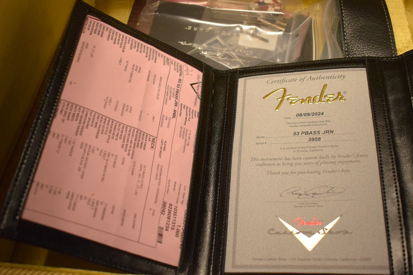 Fender Custom Shop '53 Precision Bass Journeyman Relic - Aged Nocaster Blonde