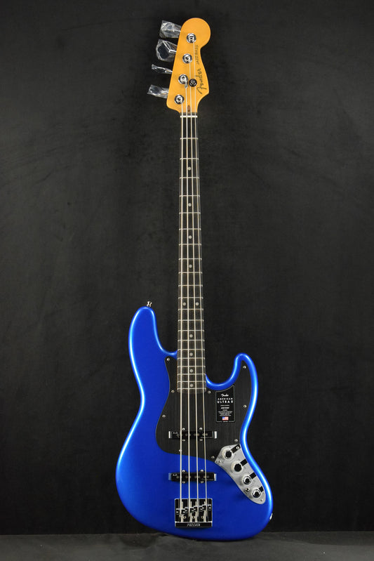 Fender American Ultra II Jazz Bass Noble Blue Ebony Fingerboard