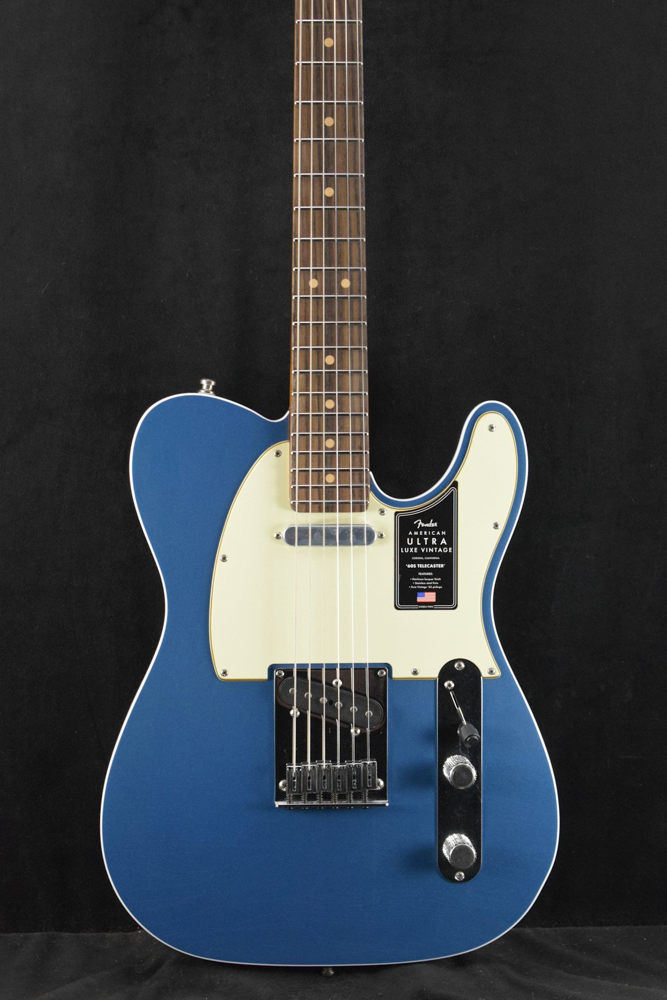 ギター Fender American Vintage CustomTelecaster Fender American Ultra Luxe Vintage '60s Custom Telecaster Lake