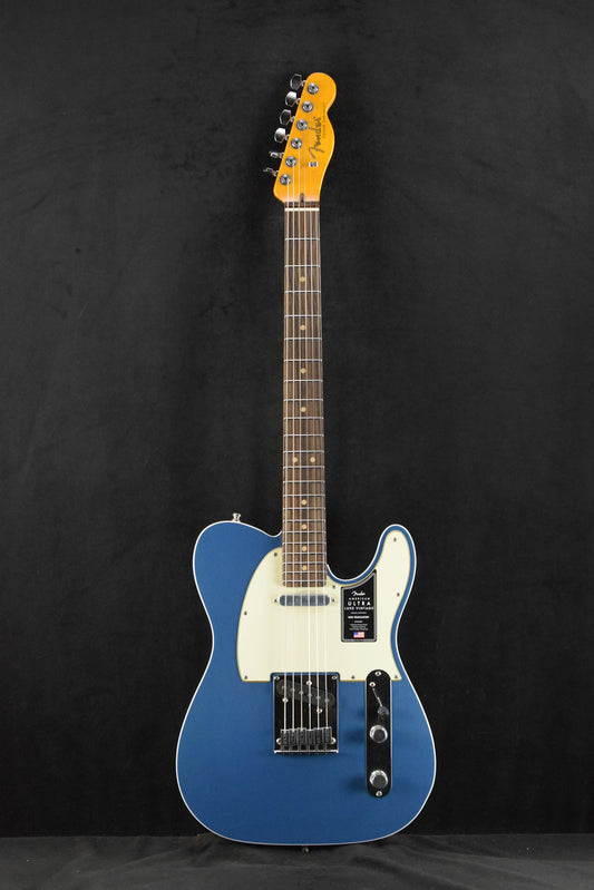 Fender American Ultra Luxe Vintage '60s Custom Telecaster Lake Placid Blue Rosewood Fingerboard