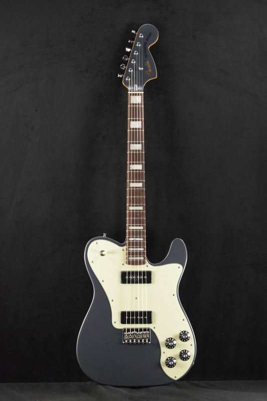 Fender Chris Shiflett Cleaver Telecaster Deluxe Charcoal Frost Metallic Rosewood Fingerboard