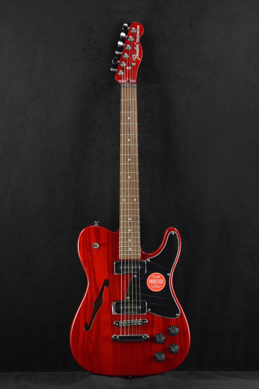 Fender Jim Adkins JA-90 Telecaster Thinline Crimson Red Transparent