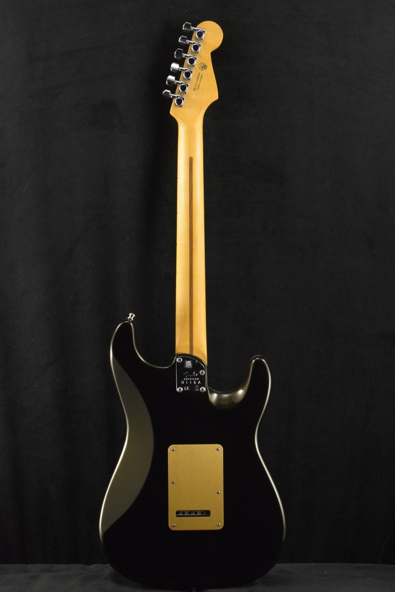 Fender American Ultra Stratocaster Left-Hand Maple Fingerboard Texas Tea