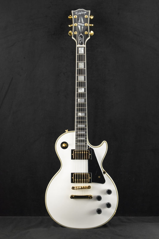 Epiphone IGC Les Paul Custom Alpine White w/ Hard Case