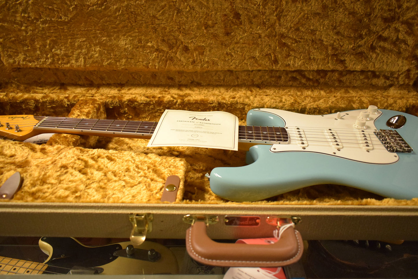 Fender Eric Johnson Stratocaster Tropical Turquoise Rosewood Fingerboard