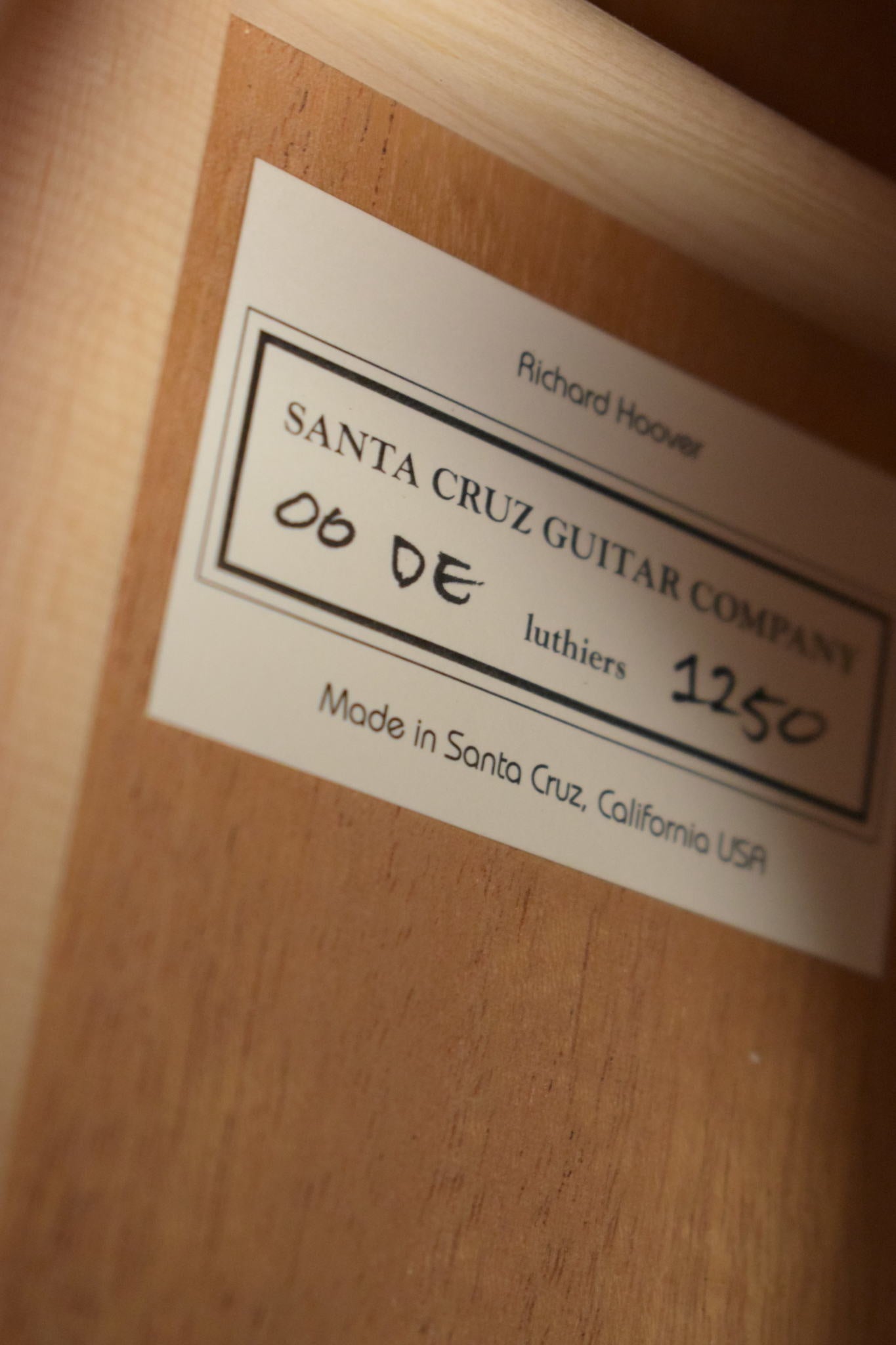 Santa Cruz Don Edwards Cowboy Singer OO Concert Mahogany/Mahogany