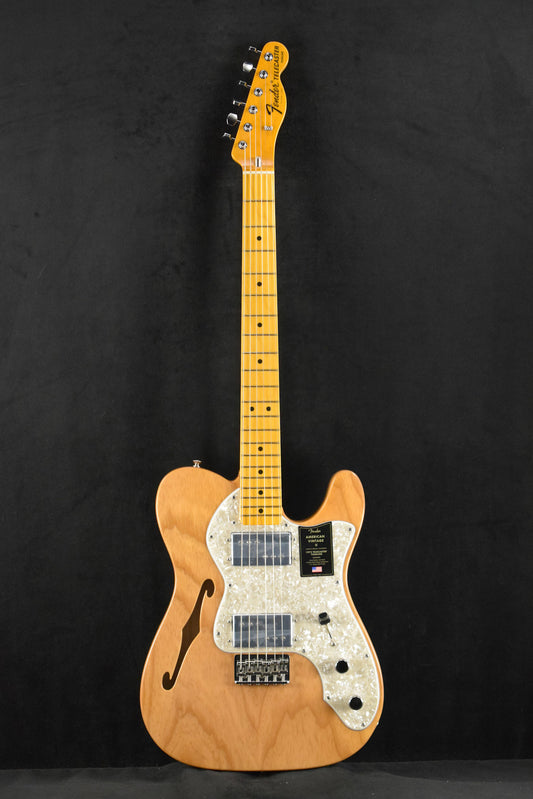 Fender American Vintage II 1972 Telecaster Thinline Aged Natural Maple Fingerboard