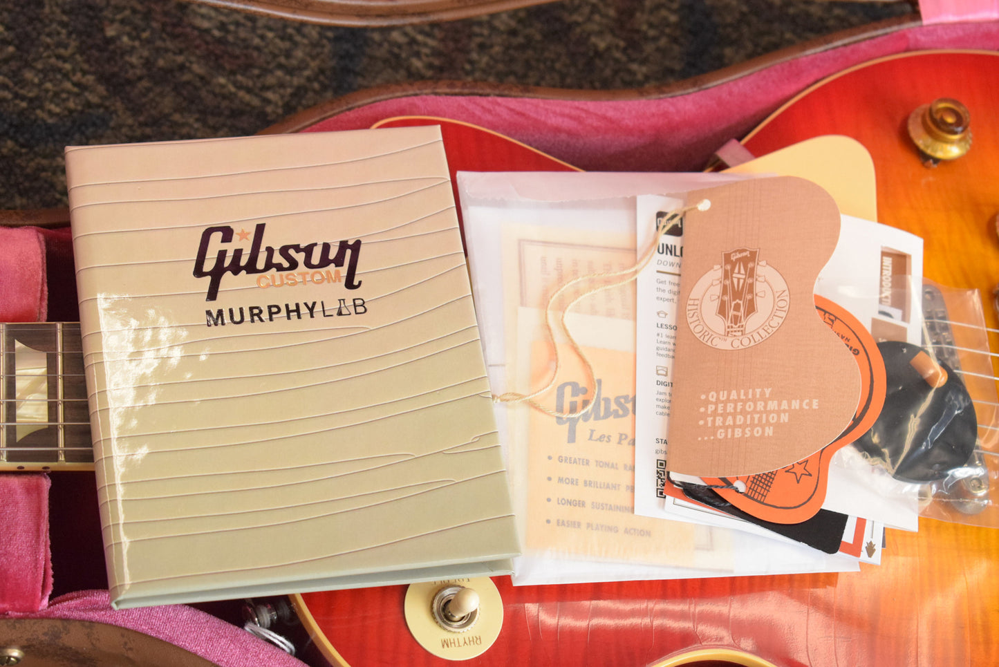 Gibson Murphy Lab 1959 Les Paul Standard Washed Cherry Ultra Light Aged Fuller's Exclusive