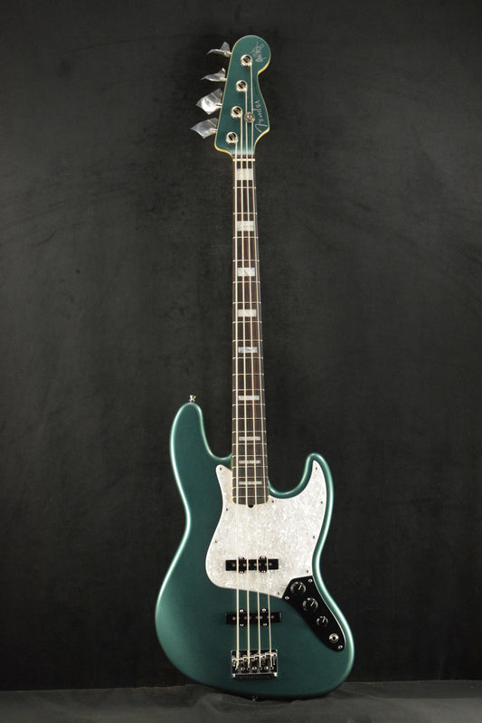 Fender Adam Clayton Jazz Bass Sherwood Green Metallic Rosewood Fingerboard