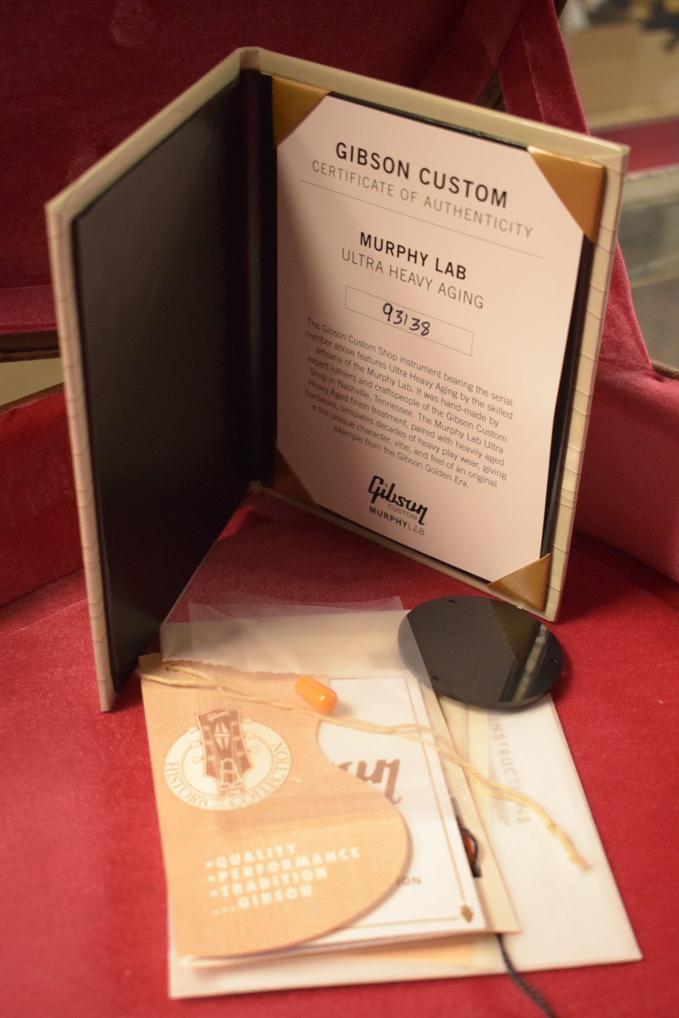 Gibson Murphy Lab '59 Les Paul Standard Tomato Soup Burst Heavy Aged Fuller's Exclusive