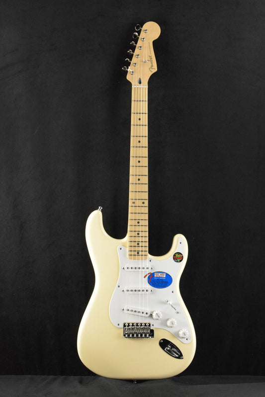 Fender Jimmie Vaughan Tex-Mex Strat Olympic White Maple Fingerboard