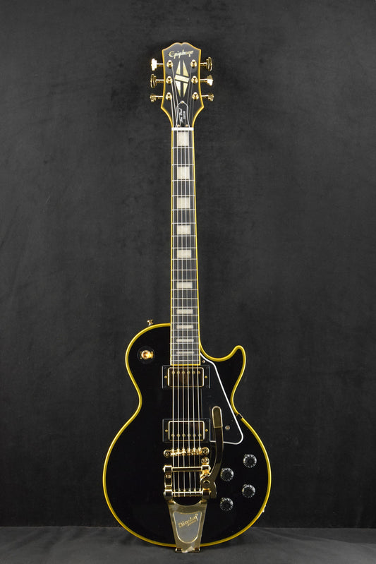 Epiphone Joe Bonamassa 1959 Les Paul Custom Antique Ebony w/ Hardshell Case
