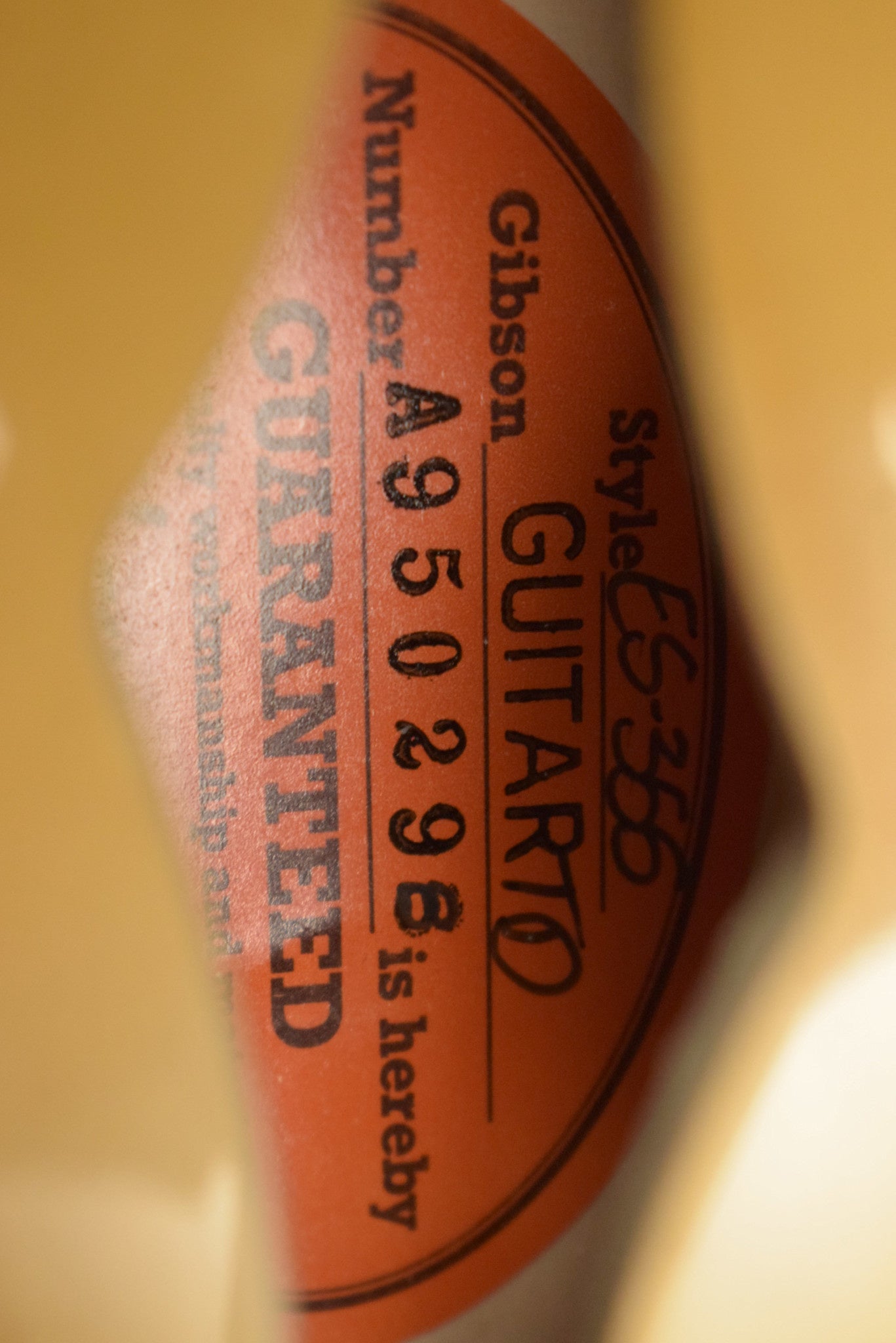 Gibson Custom Shop 1959 ES-355 Reissue VOS Vintage Natural