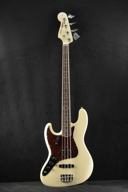 Fender American Vintage II 1966 Jazz Bass Left-Hand Olympic White Rosewood Fingerboard