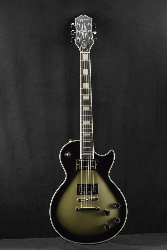 Epiphone Adam Jones Les Paul Custom Julie Heffernan’s Self-Portrait As Not Dead Yet Silverburst