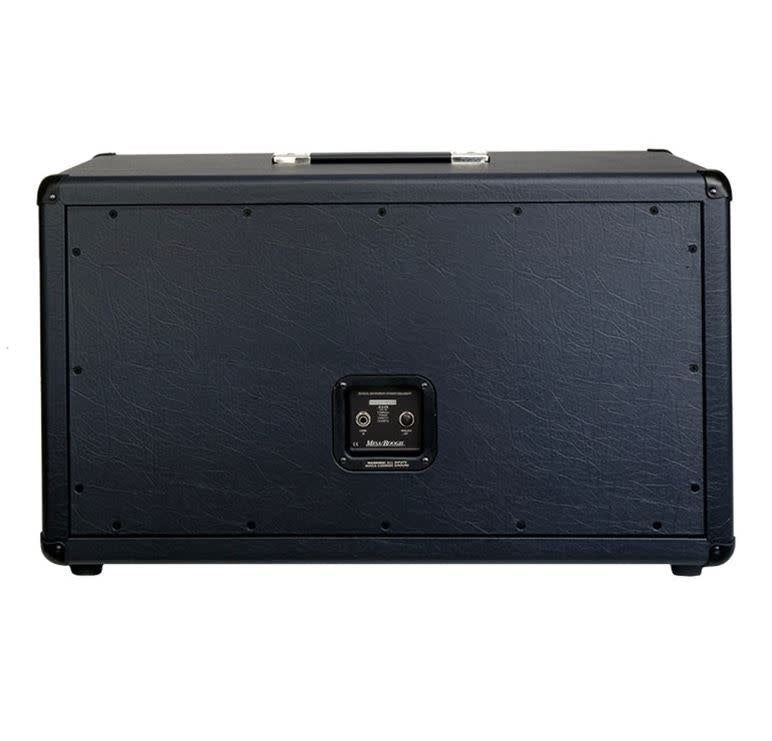Mesa Boogie 2x12 Horizontal Rectifier Guitar Speaker Cabinet - Black Bronco