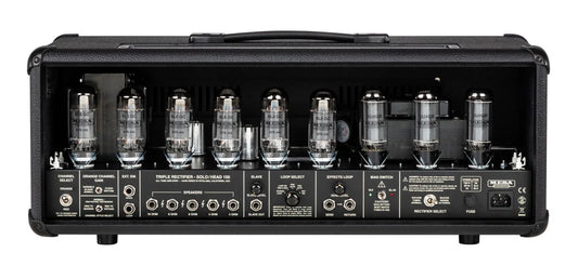 Mesa/Boogie 90s Triple Rectifier Standard Head Black Bronco/Polished Aluminum Diamond Plate Grille