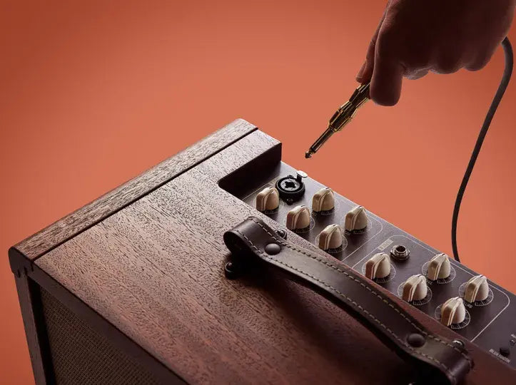 Taylor Circa 74 AV150-10 Vocal/Acoustic Guitar Amplifier Mahogany w/Stand