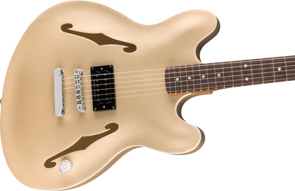 Fender Tom DeLonge Starcaster Satin Shoreline Gold Rosewood Fingerboard