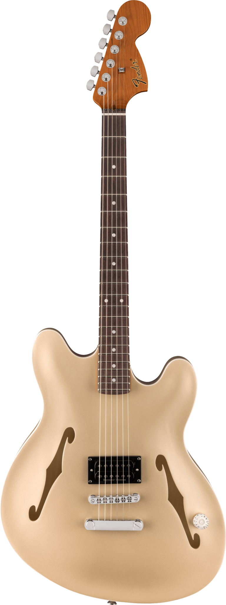 Fender Tom DeLonge Starcaster Satin Shoreline Gold Rosewood Fingerboard