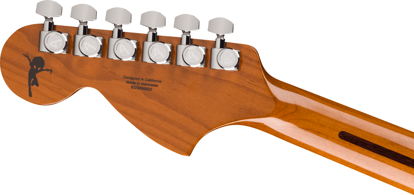 Fender Tom DeLonge Starcaster Satin Shoreline Gold Rosewood Fingerboard