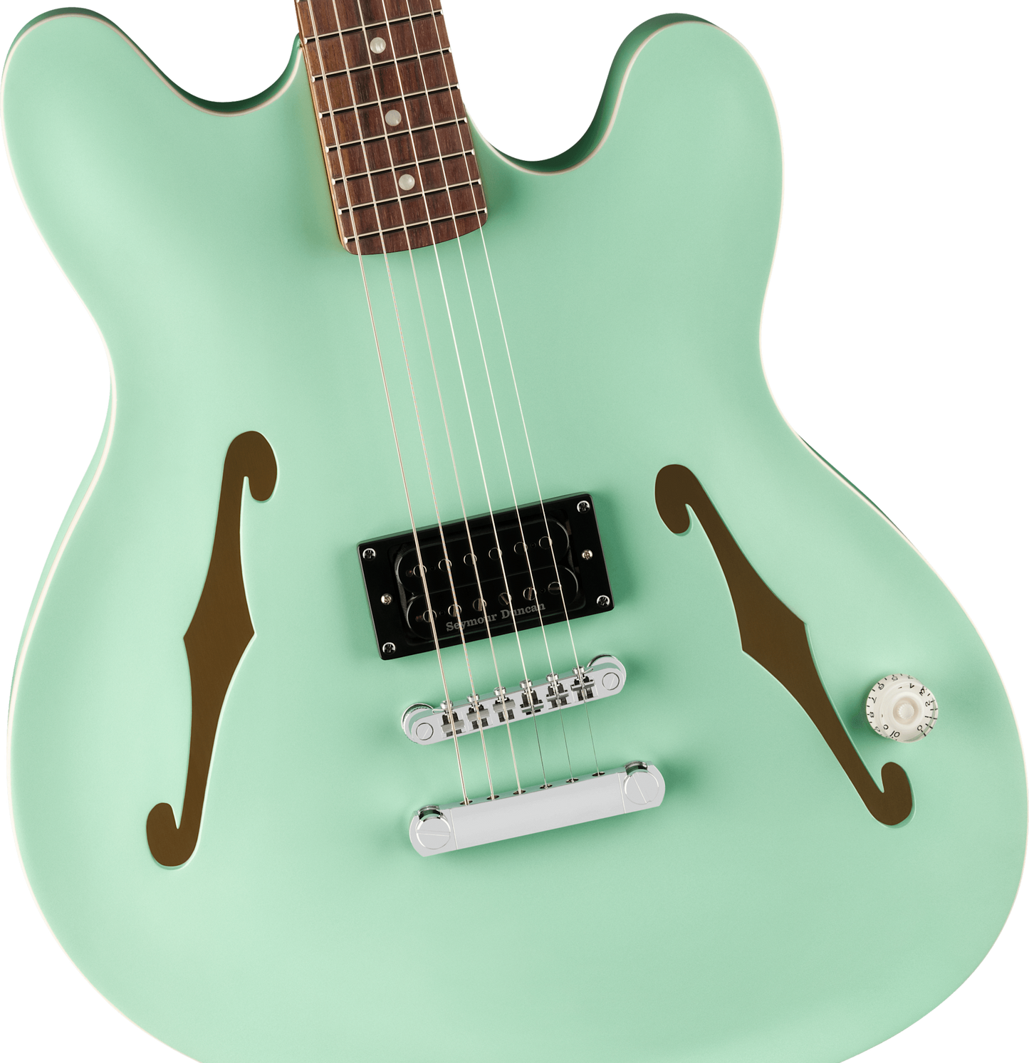 Fender Tom DeLonge Starcaster Satin Surf Green Rosewood Fingerboard