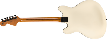 Fender Tom DeLonge Starcaster Satin Olympic White Rosewood Fingerboard