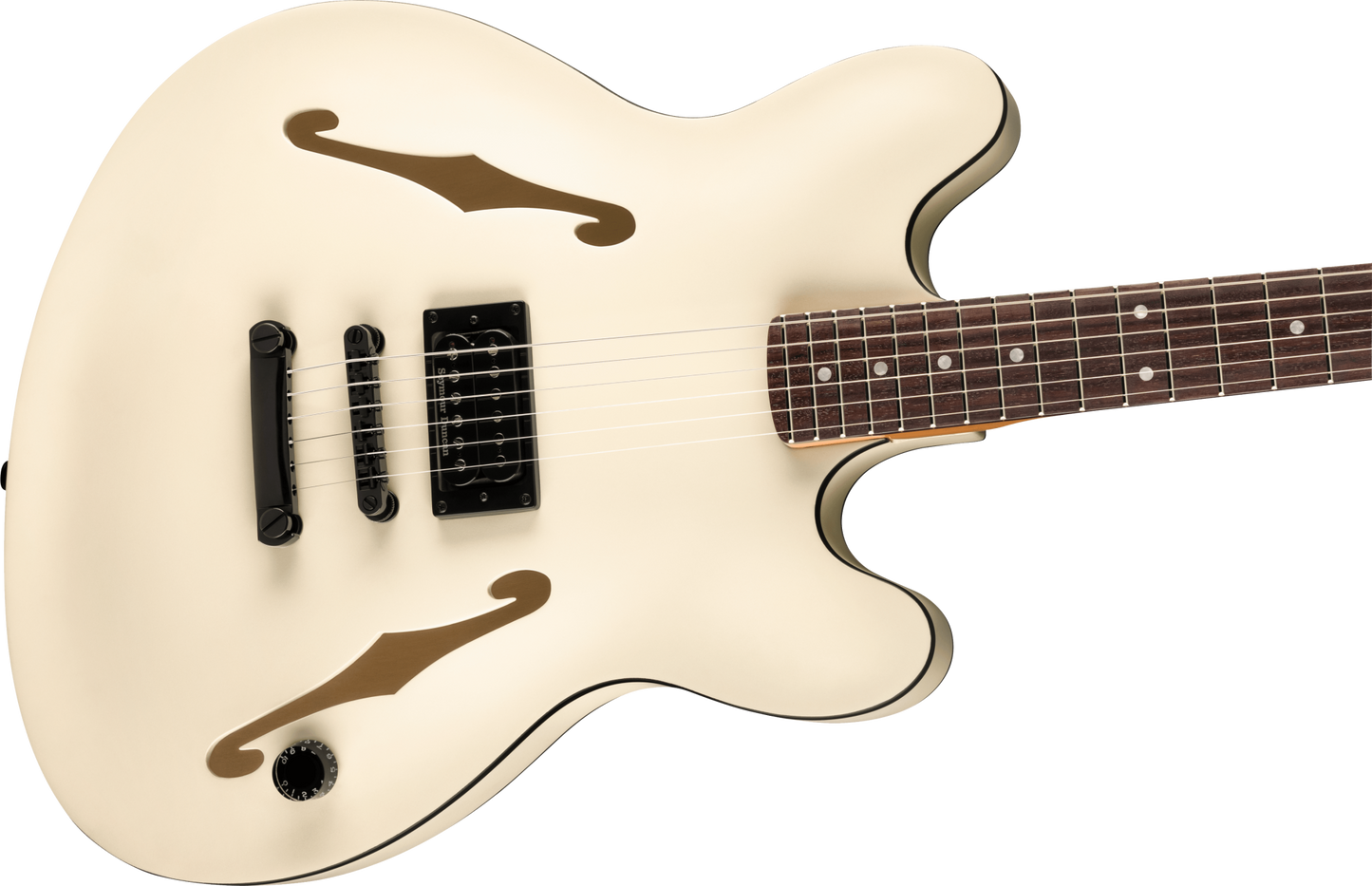 Fender Tom DeLonge Starcaster Satin Olympic White Rosewood Fingerboard