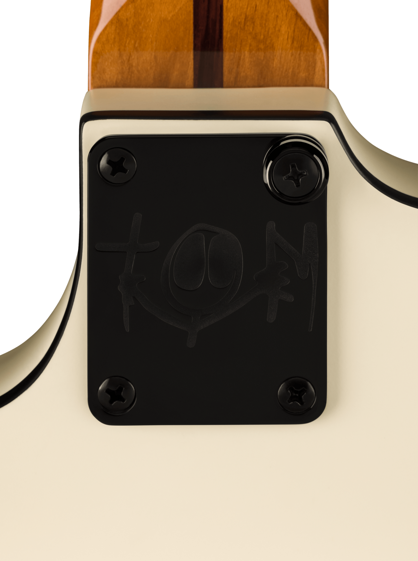 Fender Tom DeLonge Starcaster Satin Olympic White Rosewood Fingerboard