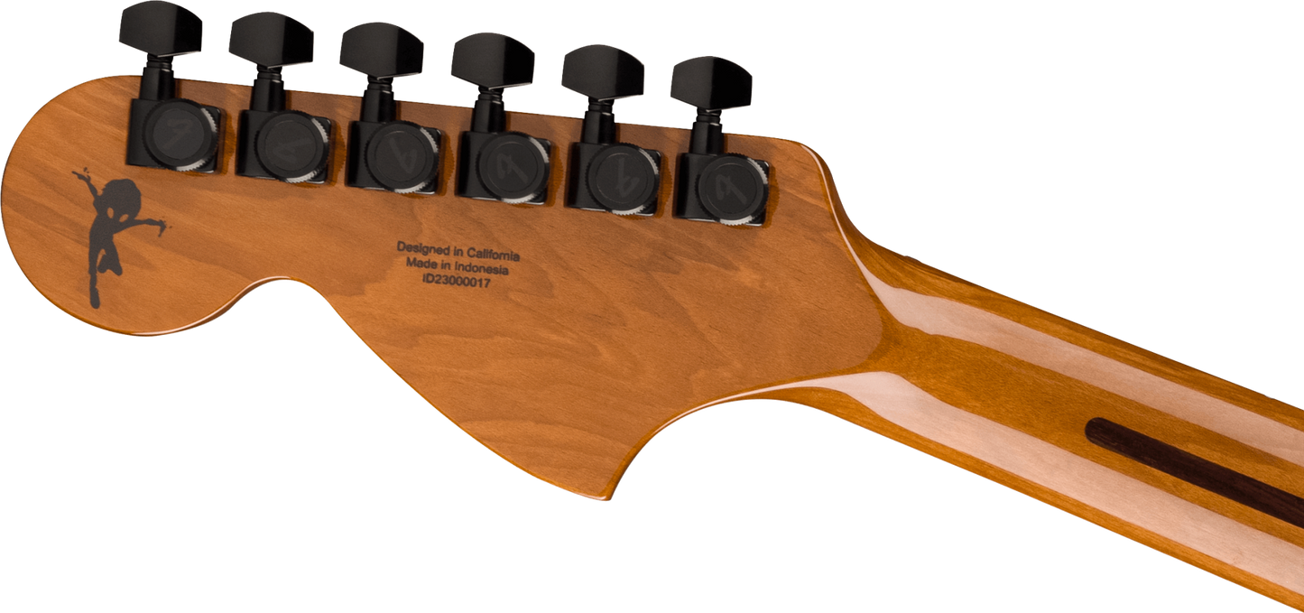 Fender Tom DeLonge Starcaster Satin Olympic White Rosewood Fingerboard